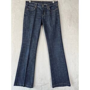 Citizens Of Humanity Kelly 001 Stretch  low rise bootcut Dark Blue Flare Jeans